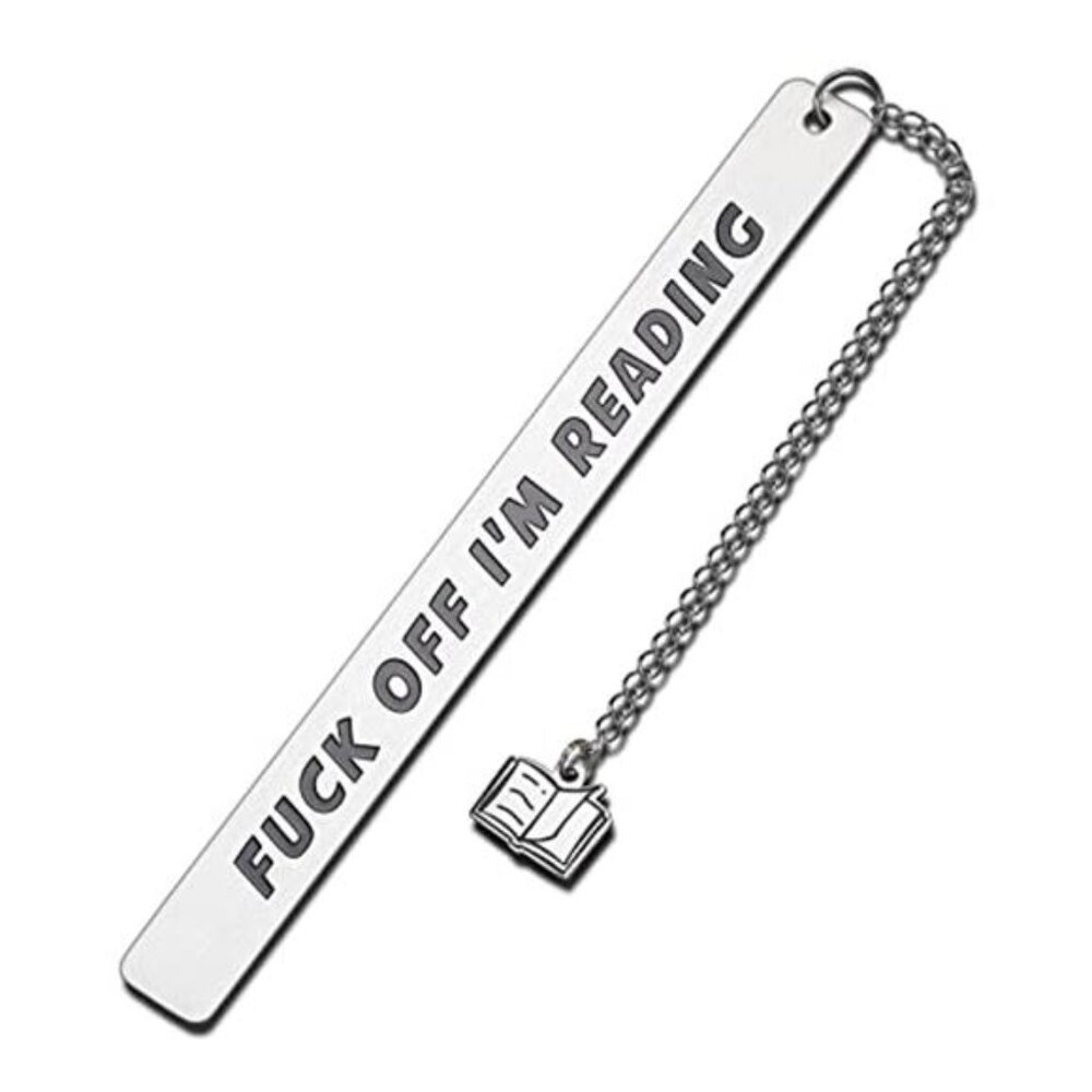 Funny Book Marks for Book Lovers Reading Gift Easter Basket Stuffers Women Men